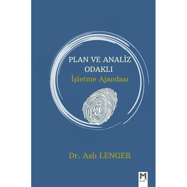 Plan ve Analiz Odaklı İşletme Ajandası