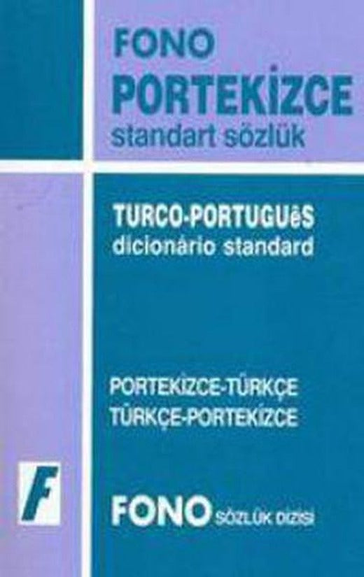 Portekizce-Türkçe / Türkçe-Portekizce Standart Sözlük | Fono Yayınları (İnce Kapak)
