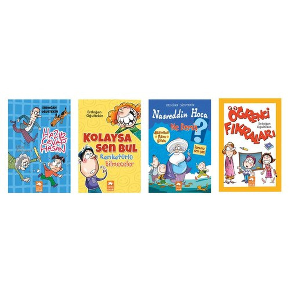 Eğlenceli Çocuk Seti-4 Kitap Takım | Eksik Parça