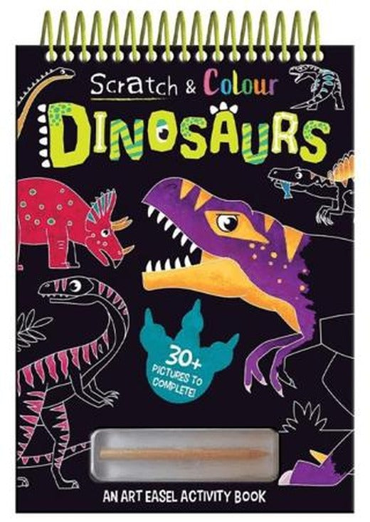 Scratch and Colour - Dinosaurs | IMAGINE THAT (Ciltli)