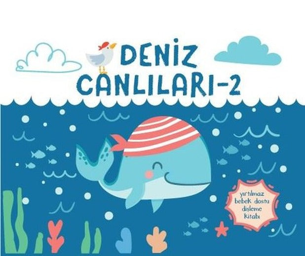 Deniz Canlıları 2 - Yırtılmaz Kitap | Mega Kids Lab Yayınları