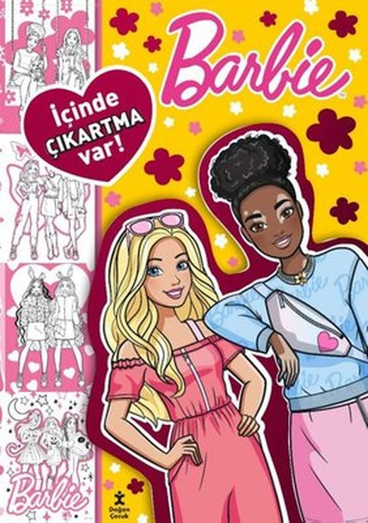 Barbie - En Sevdiğim Boyama Kitabı - Çıkartmalı | Doğan Çocuk (İnce Kapak)