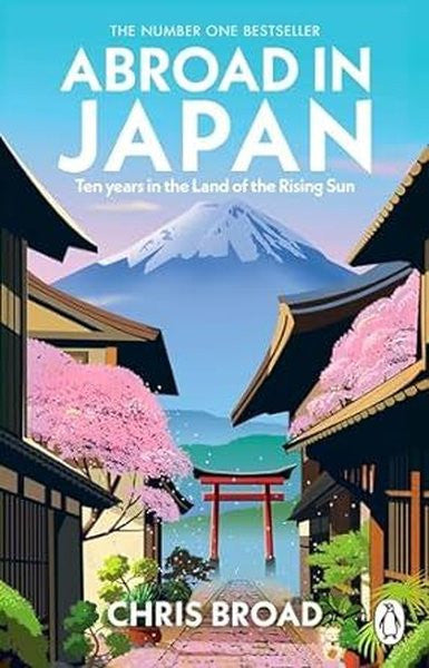 Abroad in Japan - Chris Broad kitap kapağı