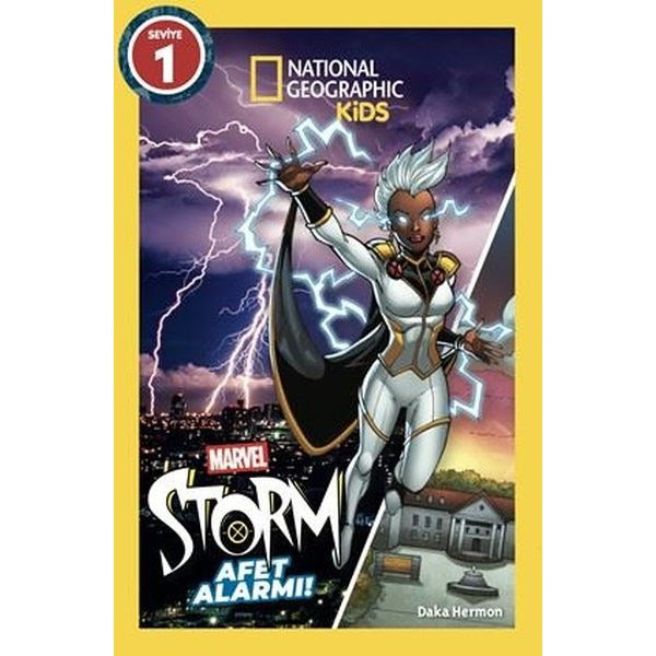 National Geographic Kids - Marvel Storm: Afet Alarmı! Seviye 1 | Beta Kids (İnce Kapak)