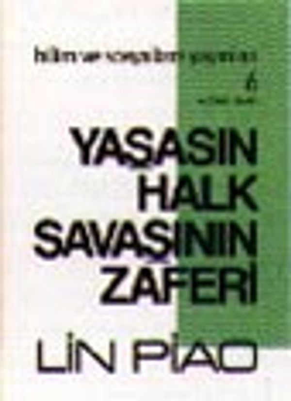 Yaşasın Halk Savaşının Zaferi | Bilim ve Sosyalizm Yayınları