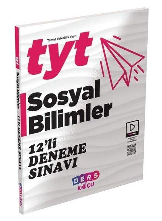 TYT Sosyal Bilimler 12'li Deneme | Ders Koçu (İnce Kapak)