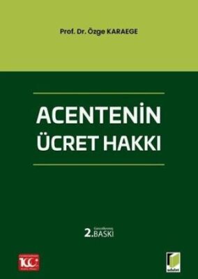 Acentenin Ücret Hakkı - Özge Karaege kitap kapağı
