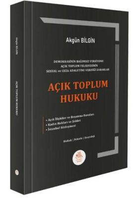 Açık Toplum Hukuku - Akgün BİLGİN kitap kapağı