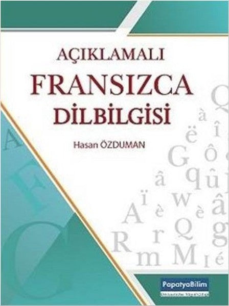Açıklamalı Fransızca Dilbilgisi - Hasan Özduman kitap kapağı