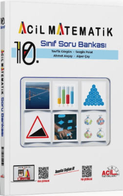 10. Sınıf Acil Matematik Soru Bankası - Kolektif kitap kapağı