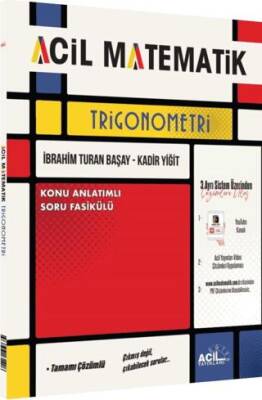 Acil Matematik Trigonometri - Kolektif kitap kapağı