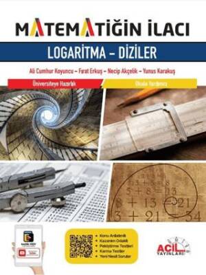 TYT Acil Matematik Logaritma Diziler - Kolektif kitap kapağı
