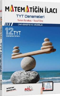 Matematiğin İlacı TYT Denemeleri - Kolektif kitap kapağı