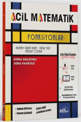 TYT Matematik Acil Fonksiyonlar - Komisyon kitap kapağı