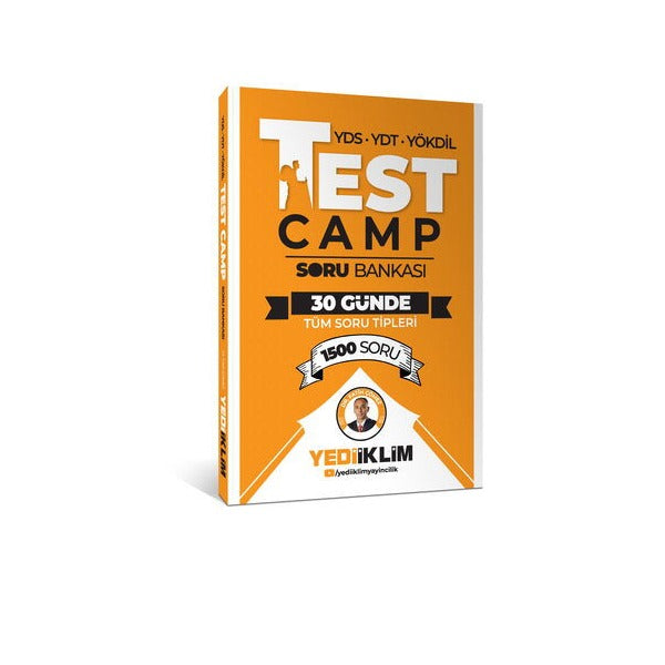 YDS YDT YÖKDİL Test Camp Soru Bankası | Yediiklim Yayınları (Ciltsiz)