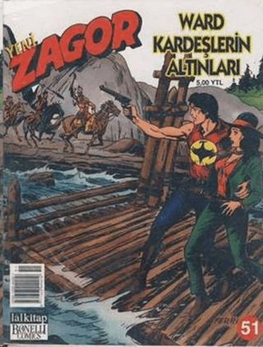 Yeni Zagor Sayı: 51 Ward Kardeşlerin Altınları | Lal Kitap (Ciltsiz)