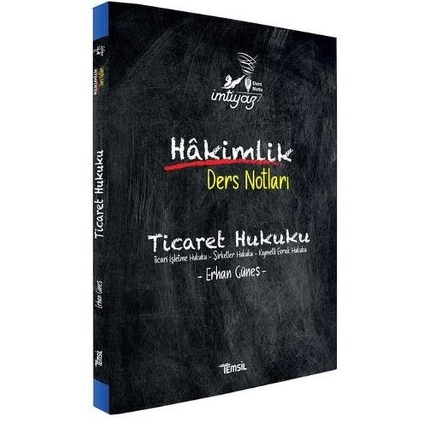 İmtiyaz Ticaret Hukuku - Hakimlik Ders Notları | Temsil Kitap (Ciltsiz)