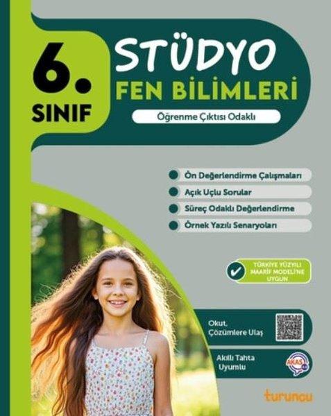 6. Sınıf Fen Bilimleri Stüdyo Turuncu | Turuncu Yayınları (İnce Kapak) - Resim 1