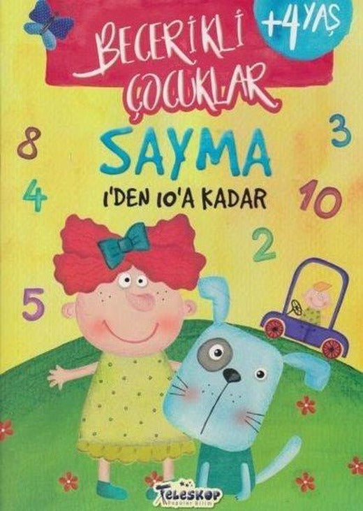 Becerikli Çocuklar - Sayma - 1'den 10'a Kadar | Teleskop Popüler Bilim (İnce Kapak)