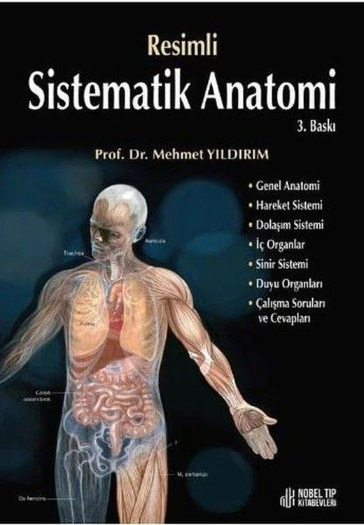 Resimli Sistematik Anatomi | Nobel Tıp Kitabevleri (İnce Kapak)