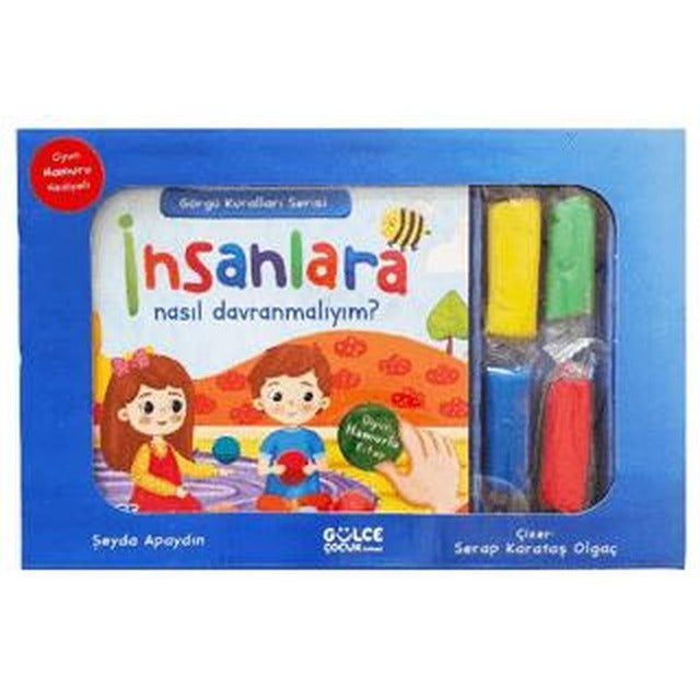 İnsanlara Nasıl Davranmalıyım? / Görgü Kuralları Serisi / Oyun Hamurlu Kitap Seti | Timaş Gülce Çocuk (Ciltsiz)