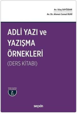 Adli Yazı ve Yazışma Örnekleri - Ahmet Cemal Ruhi kitap kapağı