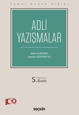 Adli Yazışmalar - Adem ALBAYRAK kitap kapağı