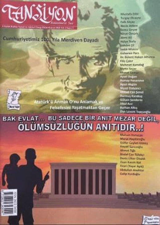 Tansiyon Aylık Kültür Sanat ve Aktüel Dergisi Sayı: 5 Ekim - Kasım 2022 | Dilkitap Yayınları (Ciltsiz)