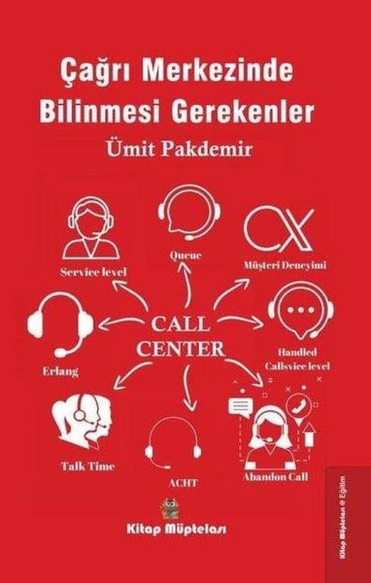 Çağrı Merkezinde Bilinmesi Gerekenler | Kitap Müptelası Yayınları (İnce Kapak)