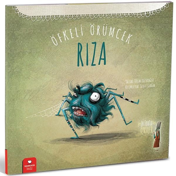 Öfkeli Örümcek Rıza | Redhouse Kidz Yayınları