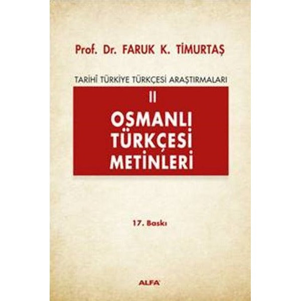 Osmanlı Türkçesi Metinleri | Alfa Yayınları