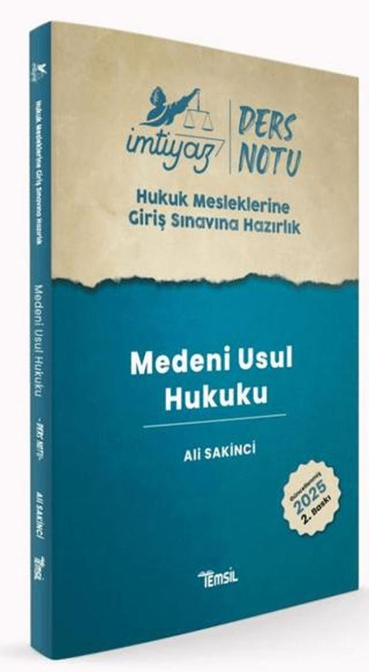 İmtiyaz HMGS Ders Notları Medeni Usul Hukuku | Temsil Kitap (Ciltsiz)