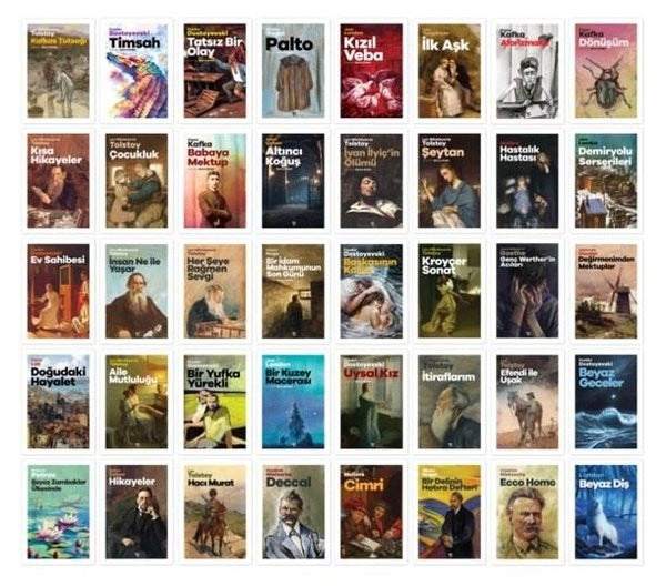 Klasik Romanlar - 40 Kitap Takım | Halk Kitabevi (Ciltsiz)