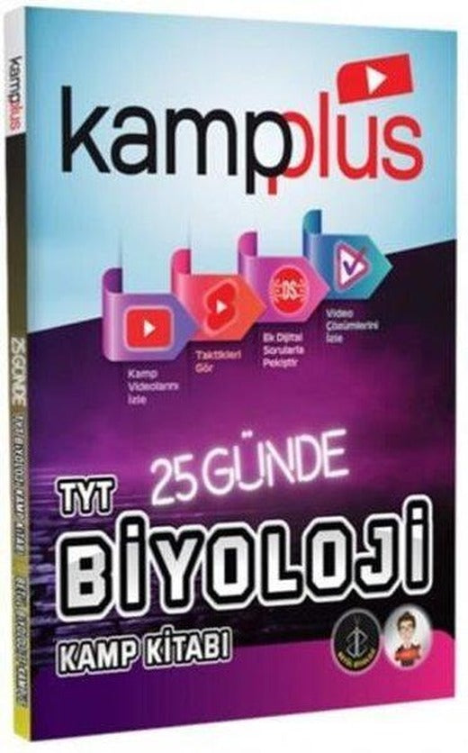 TYT Kampplus 25 Günde Biyoloji Kampı | Tonguç Kampüs (İnce Kapak)