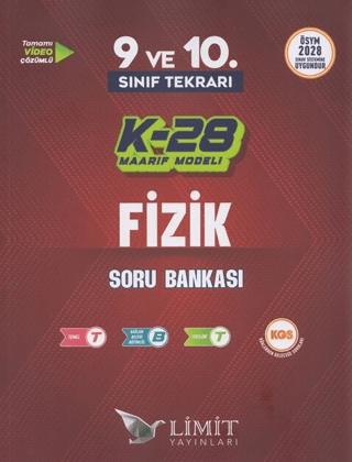 TYT 9. ve 10. Sınıf Fizik Tekrarı K-28 Maarif Model Soru Bankası | Limit Yayınları (Ciltsiz) - Resim 1