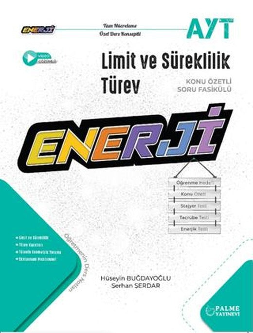 YKS AYT Enerji Limit ve Süreklilik Konu Özetli Soru Fasikülü