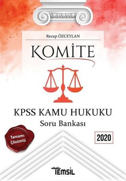 Komite Kpss Kamu Hukuku Soru Bankası 2020 | Temsil Kitap (Ciltsiz)