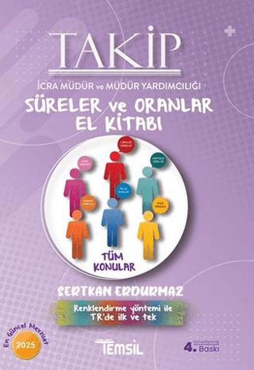 Takip İcra Müdür Ve Müdür Yardımcılığı Sınavlarına Hazırlık Süreler Ve Oranlar El Kitabı | Temsil Kitap (Ciltsiz)
