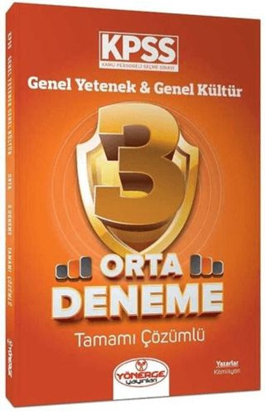 KPSS Genel Yetenek Genel Kültür Kolay 3 Deneme Çözümlü