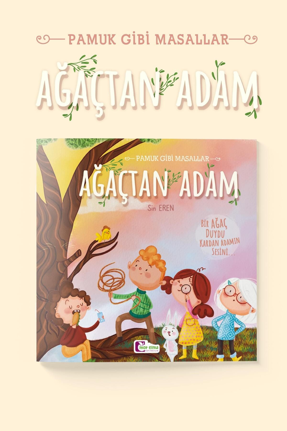 Mor Elma Yayıncılık Ağaçtan Adam kitap kapağı