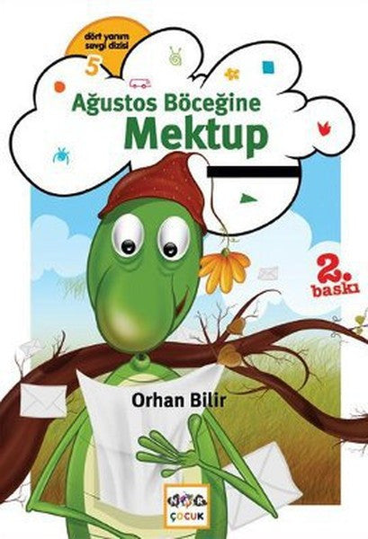 Ağustos Böceğine Mektup - Orhan Bilir kitap kapağı