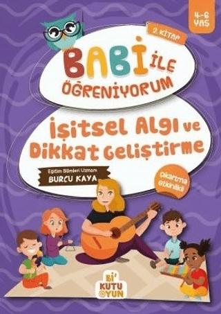İşitsel Algı ve Dikkat Geliştirme - Babi İle Öğreniyorum 2. Kitap | Bi Kutu Oyun (Ciltsiz) - Resim 1