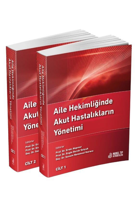 Aile Hekimliğinde Akut Hastalıkların Yönetimi Cilt 1-2 kitap kapağı