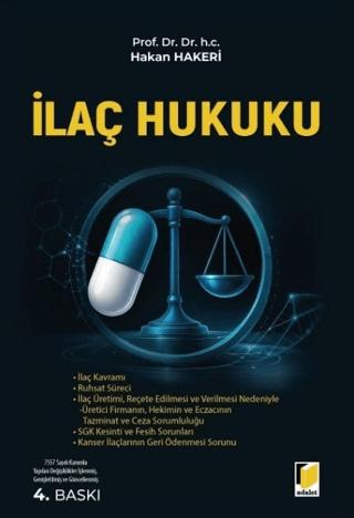 İlaç Hukuku | Adalet Yayınevi (Ciltsiz) - Resim 1