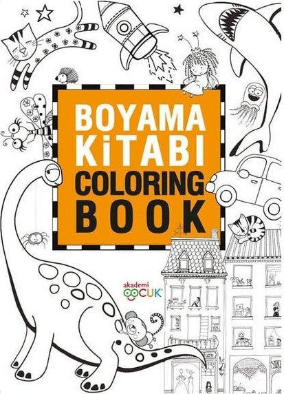 Akademi Çocuk Boyama Kitabı kitap kapağı