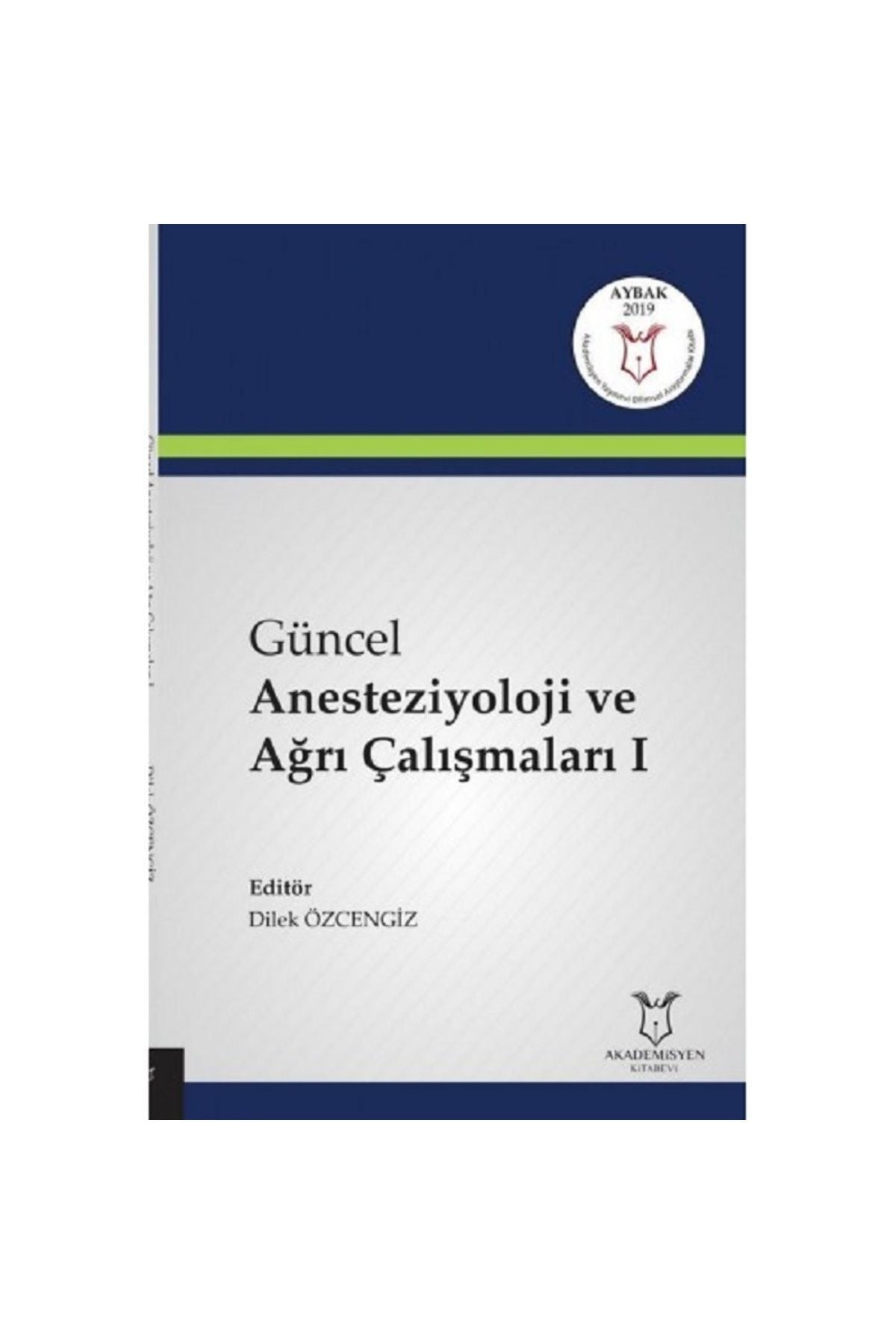 Akademisyen Yayınevi Güncel Anesteziyoloji Ve Ağrı Çalışmaları 1 Dilek Özcengiz - Dilek Özcengiz kitap kapağı