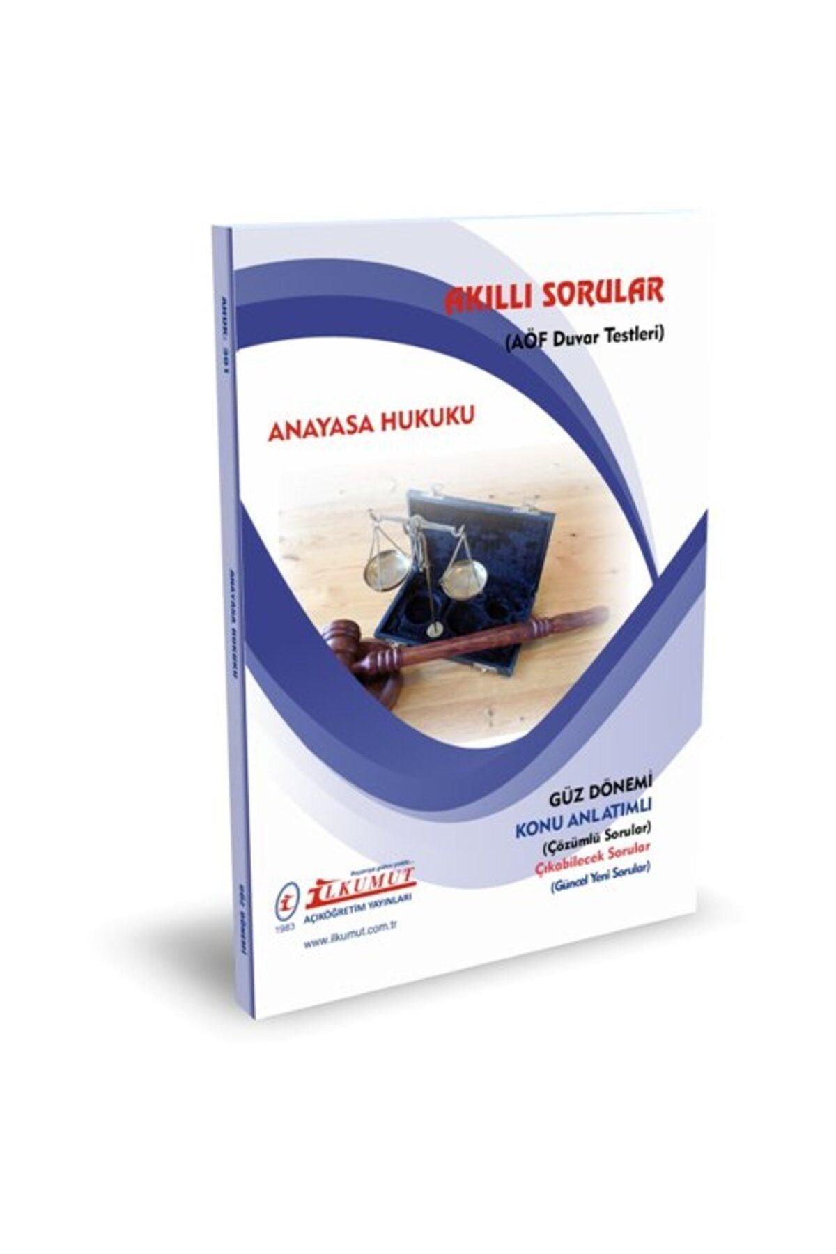 İlkumut Yayınları - Anayasa Hukuku - (Konu Anlatımlı ve Çözümlü Sorular) kitap kapağı