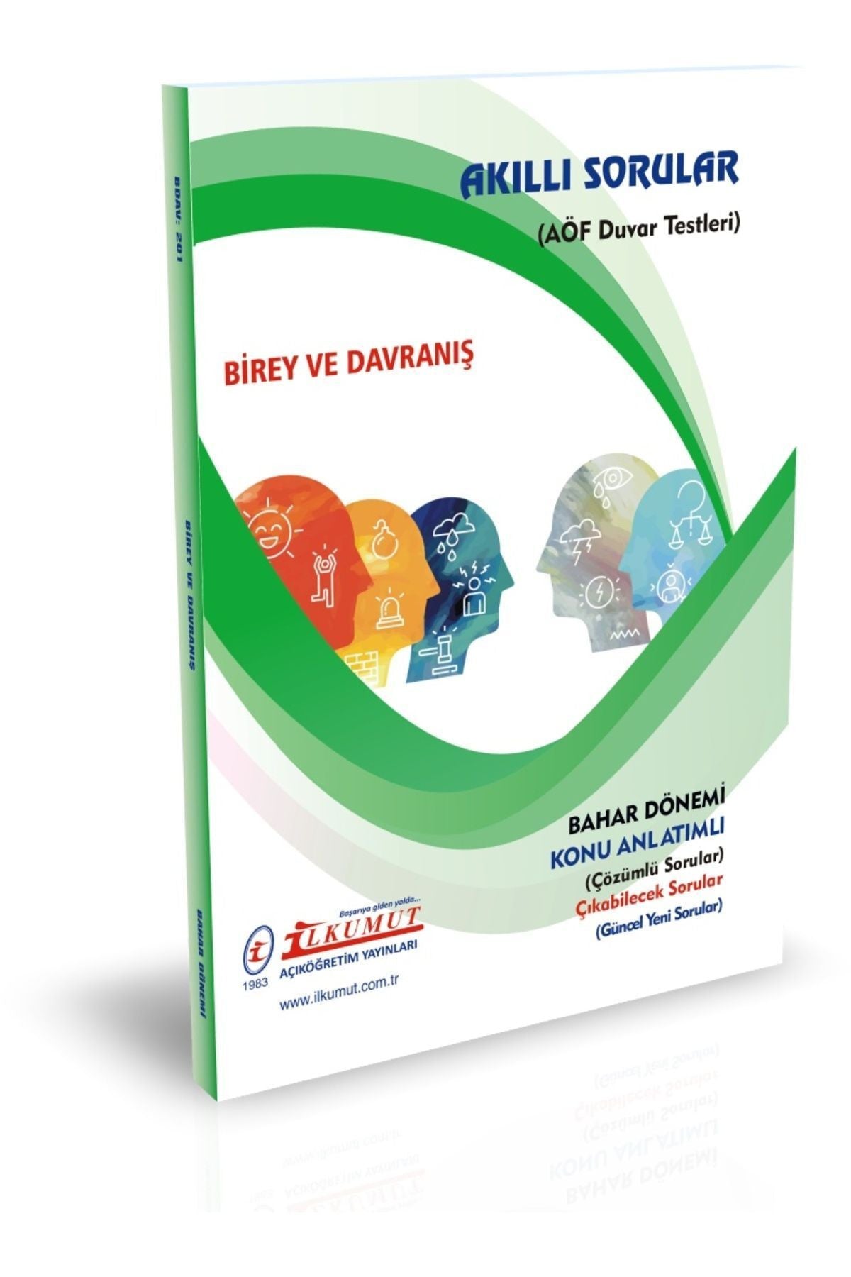 İlkumut Yayınları - Birey ve Davranış - (Konu Anlatımlı ve Çözümlü Sorular) kitap kapağı