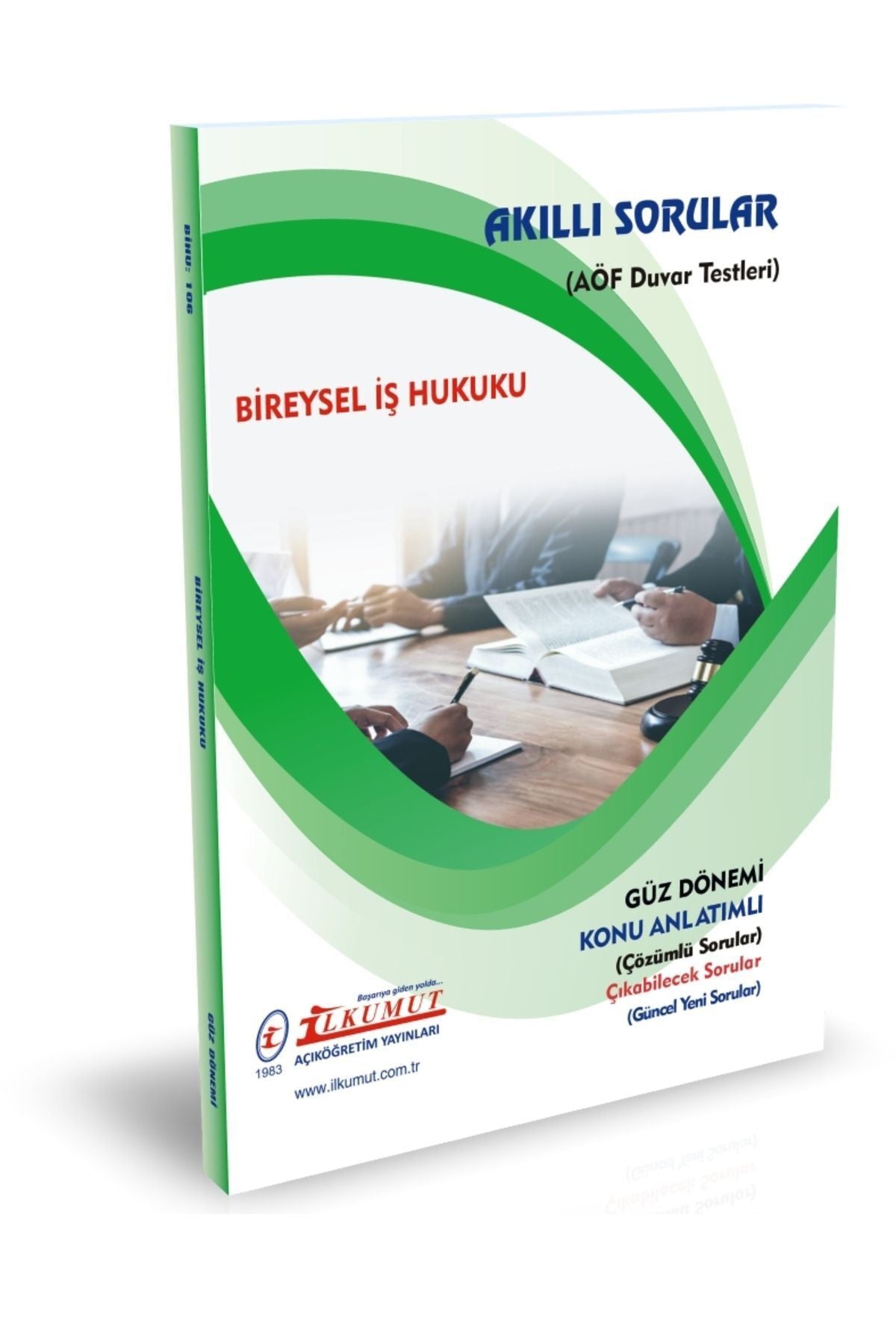 İlkumut Yayınları - Bireysel İş Hukuku - (Konu Anlatımlı ve Çözümlü Sorular) kitap kapağı