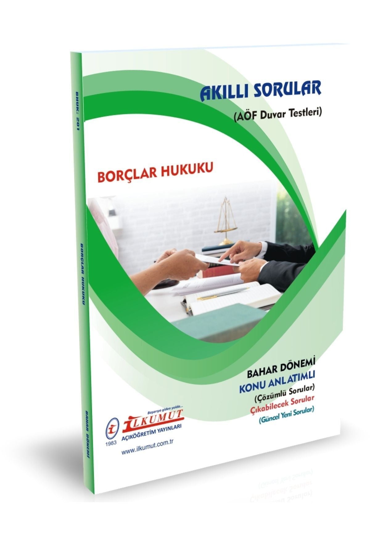 İlkumut Yayınları - Borçlar Hukuku - (Konu Anlatımlı ve Çözümlü Sorular) kitap kapağı